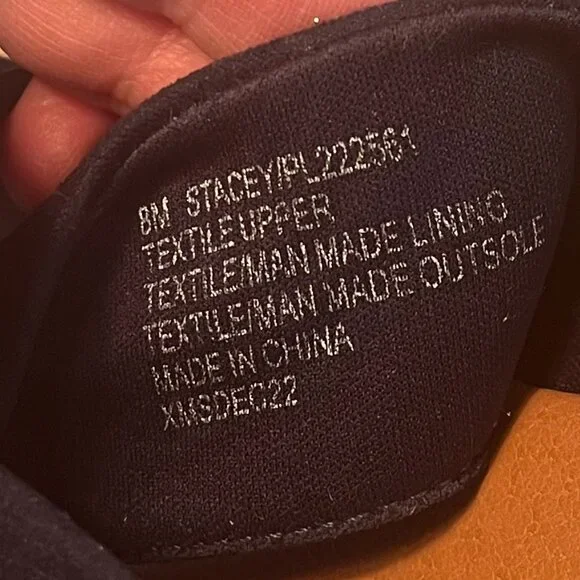 Tommy Bahama Navy Blue Stacey Wedge Espadrille Slip-on Sandals Size 8.5M - Picture 9 of 9